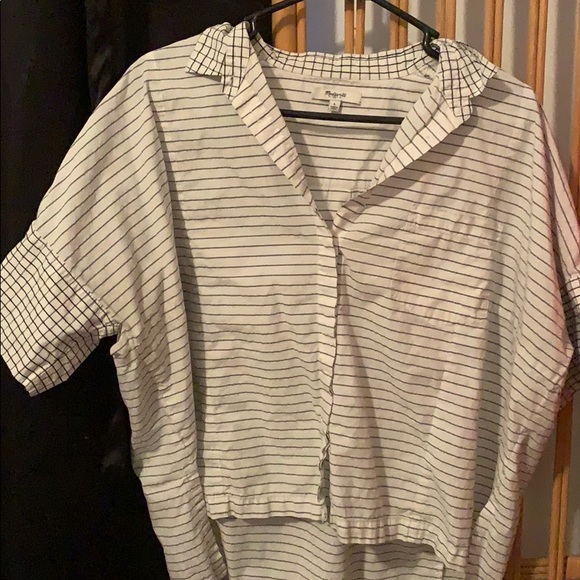 Madewell stripper white button down. Boxy fit. - Picture 2 of 2